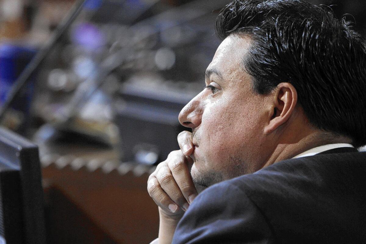 L.A. has been advised to pay damages to the man hit by Councilman Jose Huizar, whose SUV struck the victim, who was stopped at a traffic light.