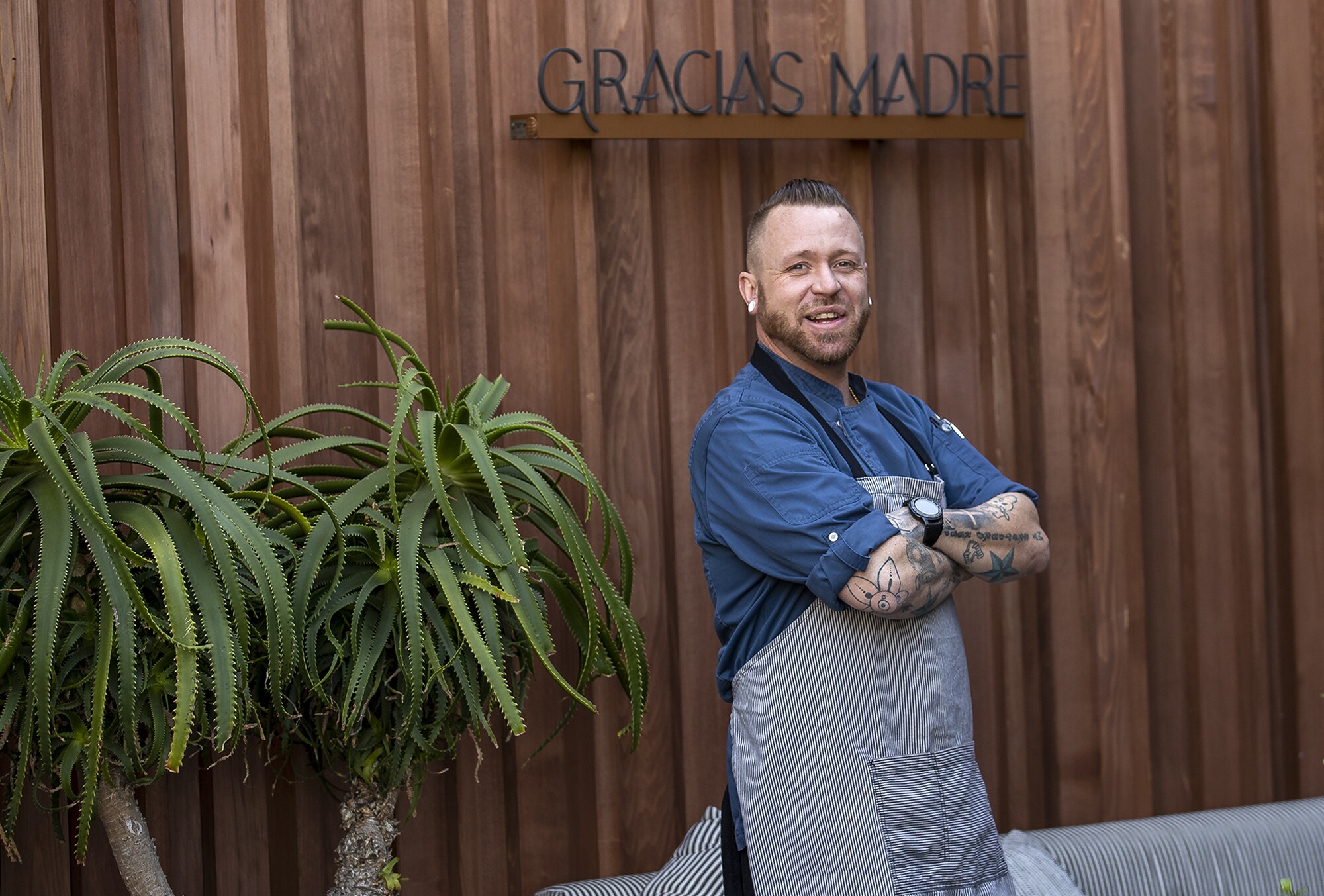 Justin Haefler is the executive chef at Gracias Madre.