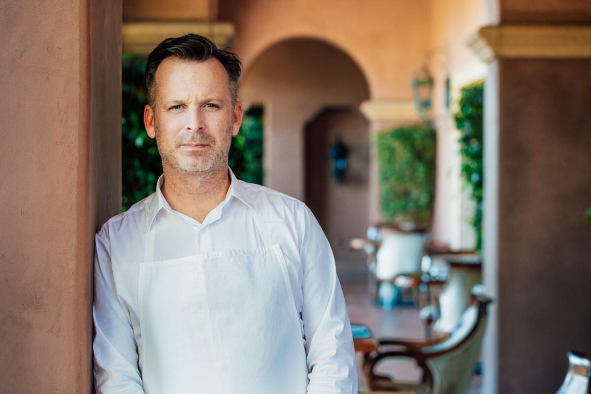 William Bradley, chef exécutif du restaurant Addison à Carmel Valley.