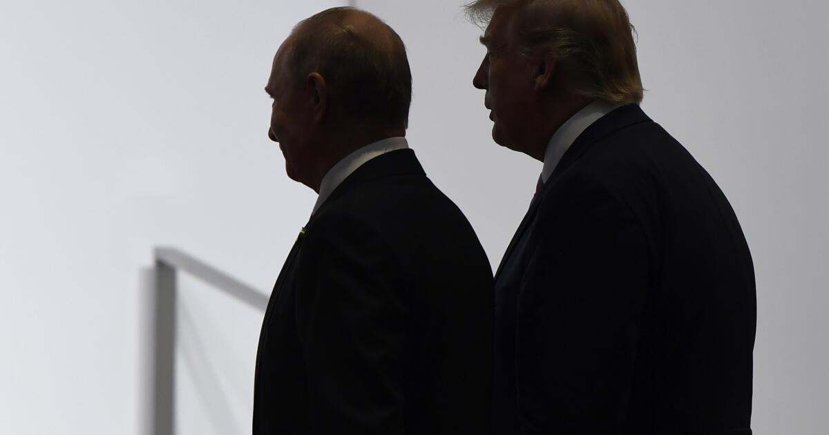 Opinion: Will Trump strike a deal letting Russia partition Ukraine?