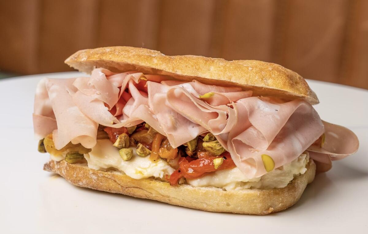 An Italian sandwich.