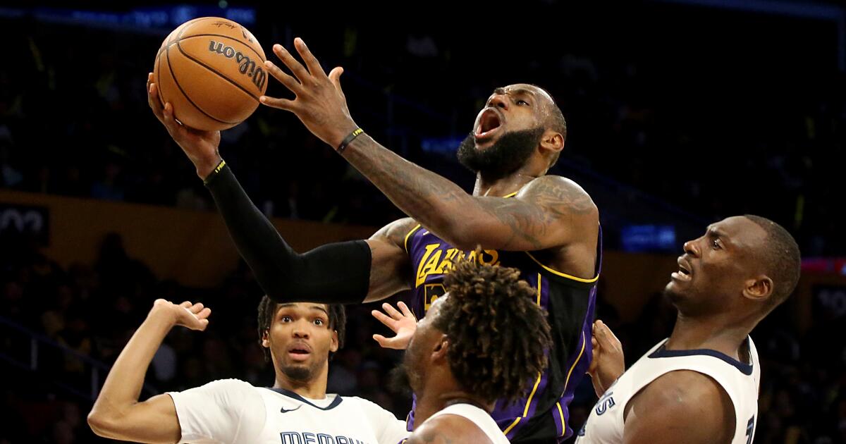 LeBron James se perderá el partido contra los Clippers por lesión en el tobillo izquierdo