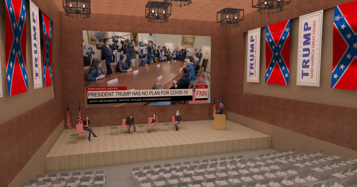 Who is behind the fake Trump Presidential Library website? We talk to the anonymous architect Who is behind the fake Trump Presidential Library website? We talk to the anonymous architect