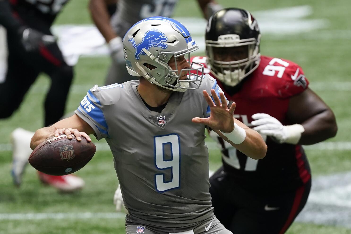 Column: Lions lean on calm, cool, collected Stafford to top