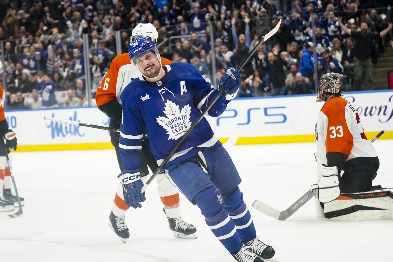 Maple Leafs win a more subdued match against Buffalo Sabres by 2-1 in OT -  The Globe and Mail