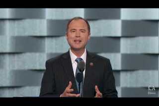 Rep. Adam Schiff of California speaks at the Democratic National Convention