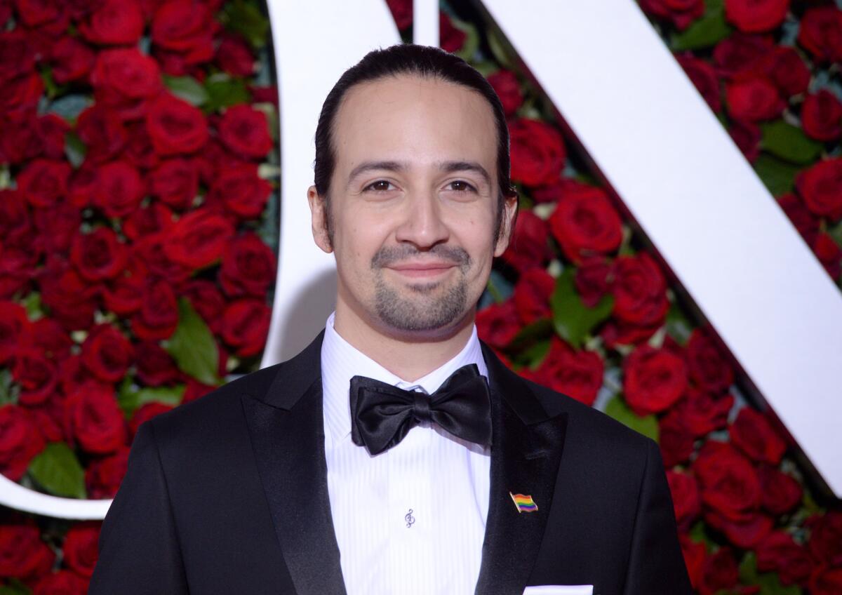 Lin-Manuel Miranda will host "Saturday Night Live" on Oct. 8.