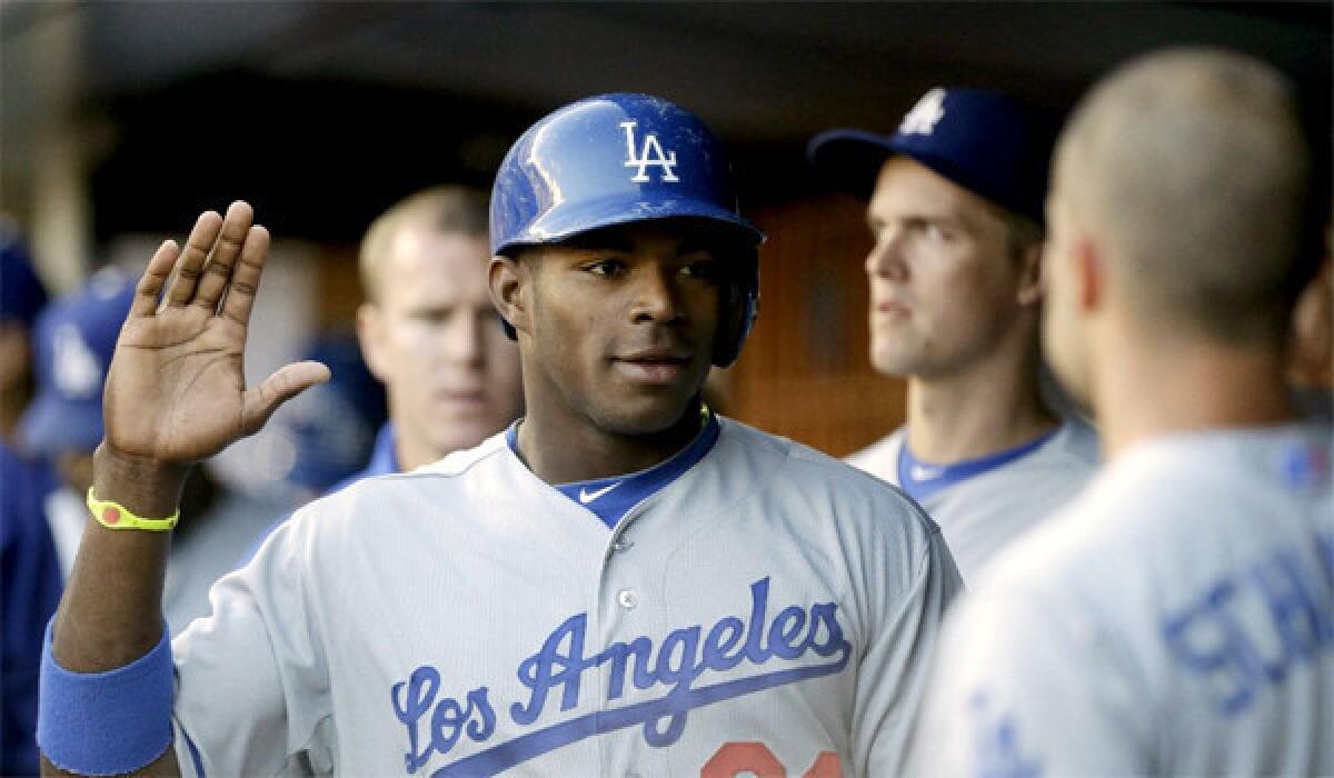 Yasiel Puig has been one of the more exciting developments in L.A. as the Dodgers have struggled this season, hitting .474 with five home runs and 11 RBIs in just 15 games.