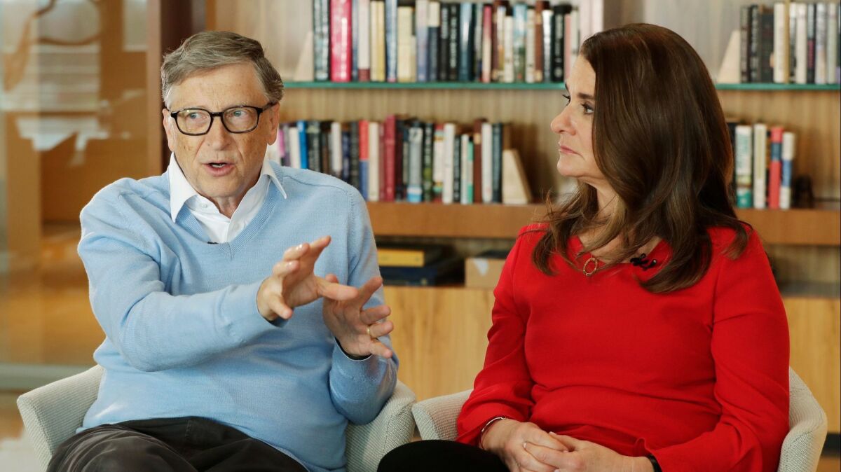 The foundation of Bill and Melinda Gates is making a new push in education reform, with $92 million in grants announced Tuesday.