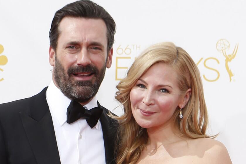 Jon Hamm and Jennifer Westfeldt have split up.