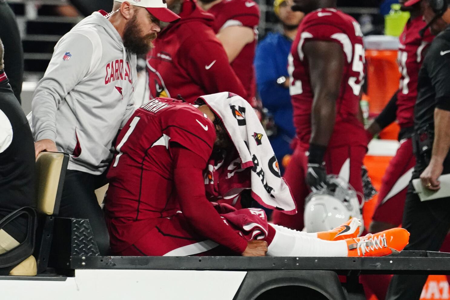 Cardinals vs Patriots: Arizona's woes continue as Kyler Murray hurt in  27-13 loss to New England