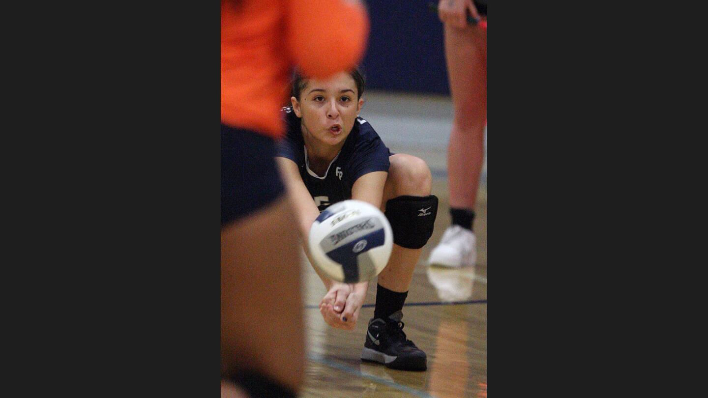 Photo Gallery: Flintridge Prep vs. Pasadena Poly in Prep League girls' volleyball