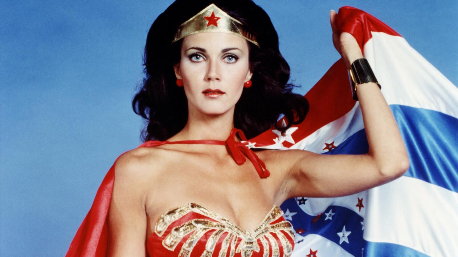 Original Wonder Woman Lynda Carter looks out of this world as she