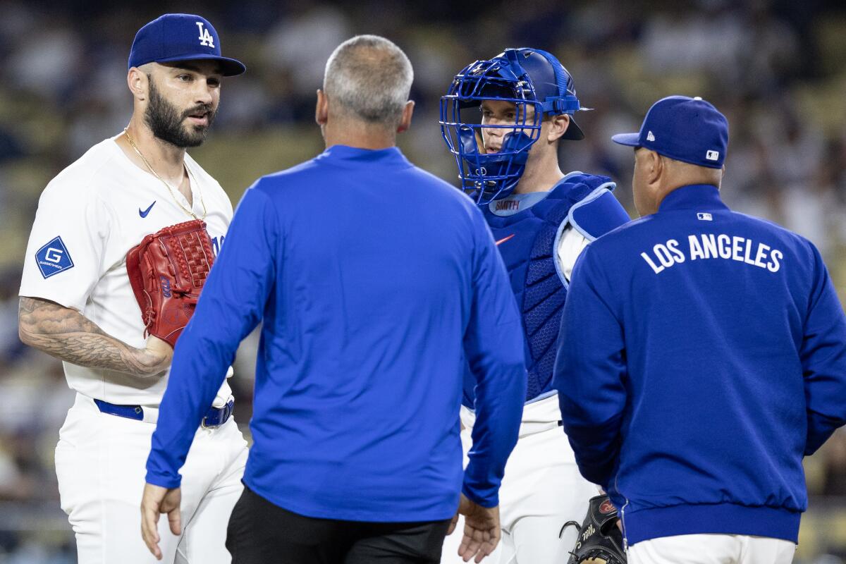 Dodgers put Tanner Scott on IL, but hopeful he returns this season - Los Angeles Times