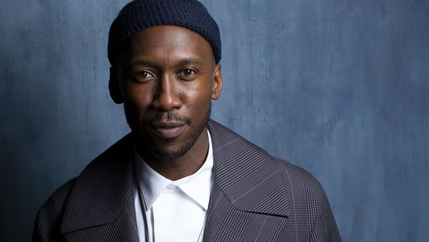 Mahershala Ali, one of the stars of "Green Book," photographed in the L.A. Times Photo and Video Studio at the 2018 Toronto International Film Festival on Sept. 10, 2018.