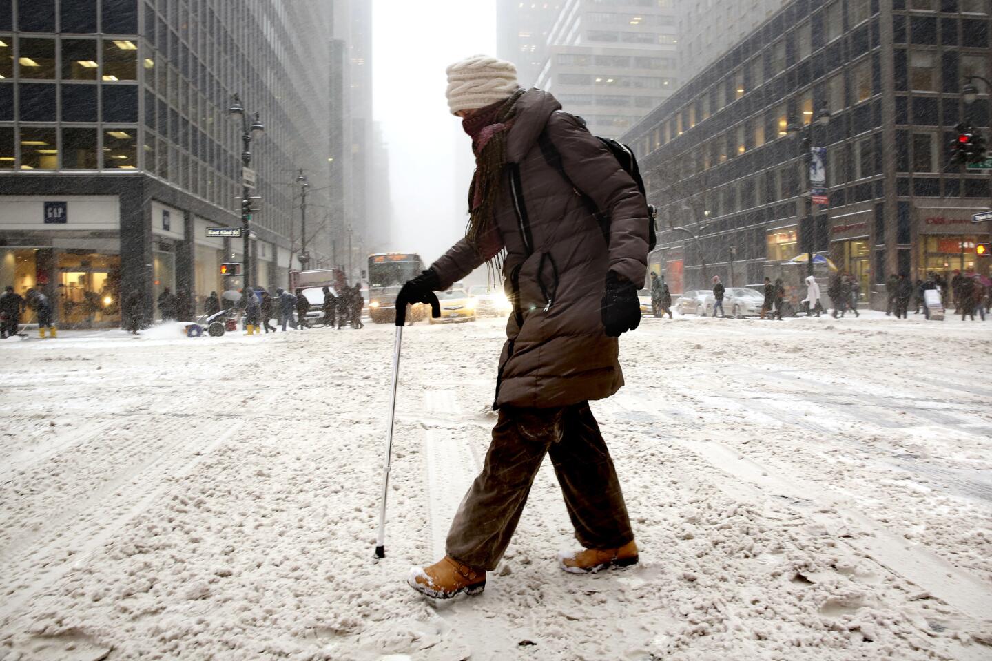 Deep freeze grips parts of the U.S.