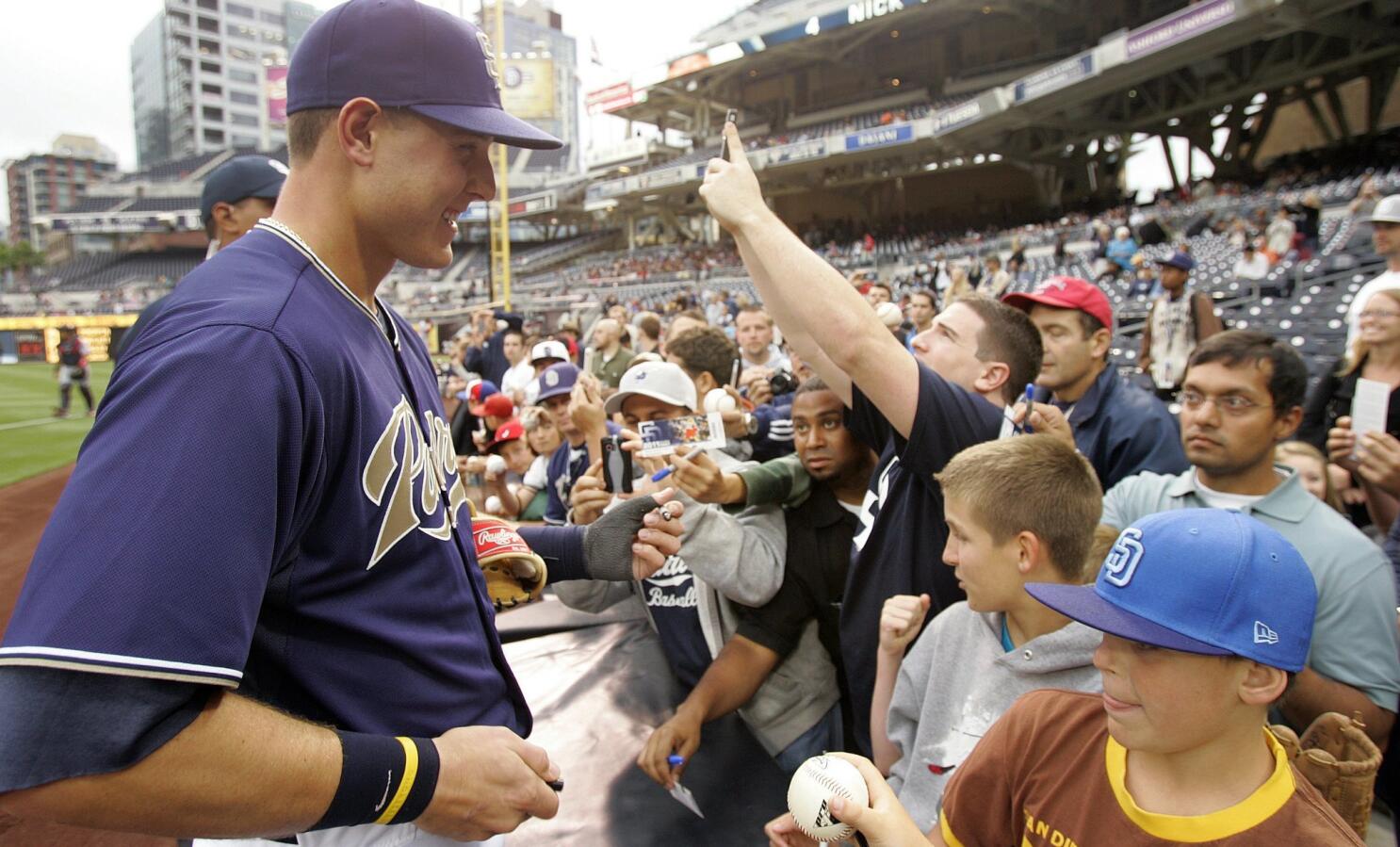 Anthony Rizzo made his major league debut with the Padres five years ago -  Gaslamp Ball