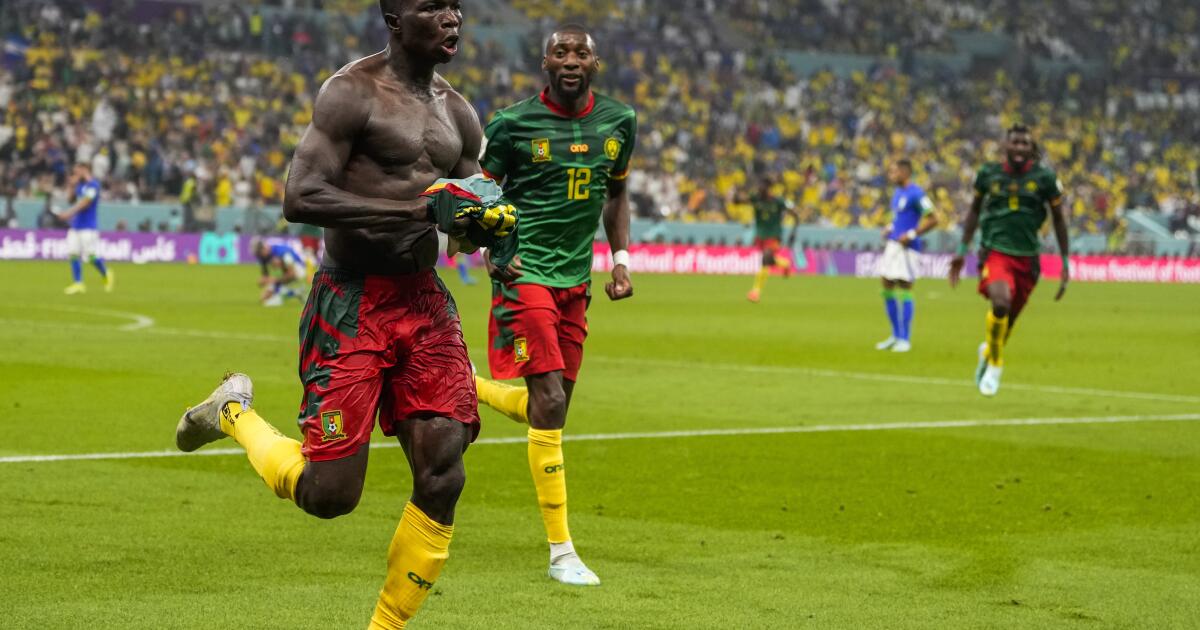 Brazil wins group despite 1-0 loss to Cameroon at World Cup - The