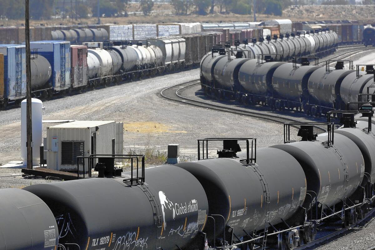 A year after rail tanker cars carrying crude oil in Canada exploded and killed 47 people, California is stepping up efforts to prevent a similar disaster on tracks crisscrossing the state.