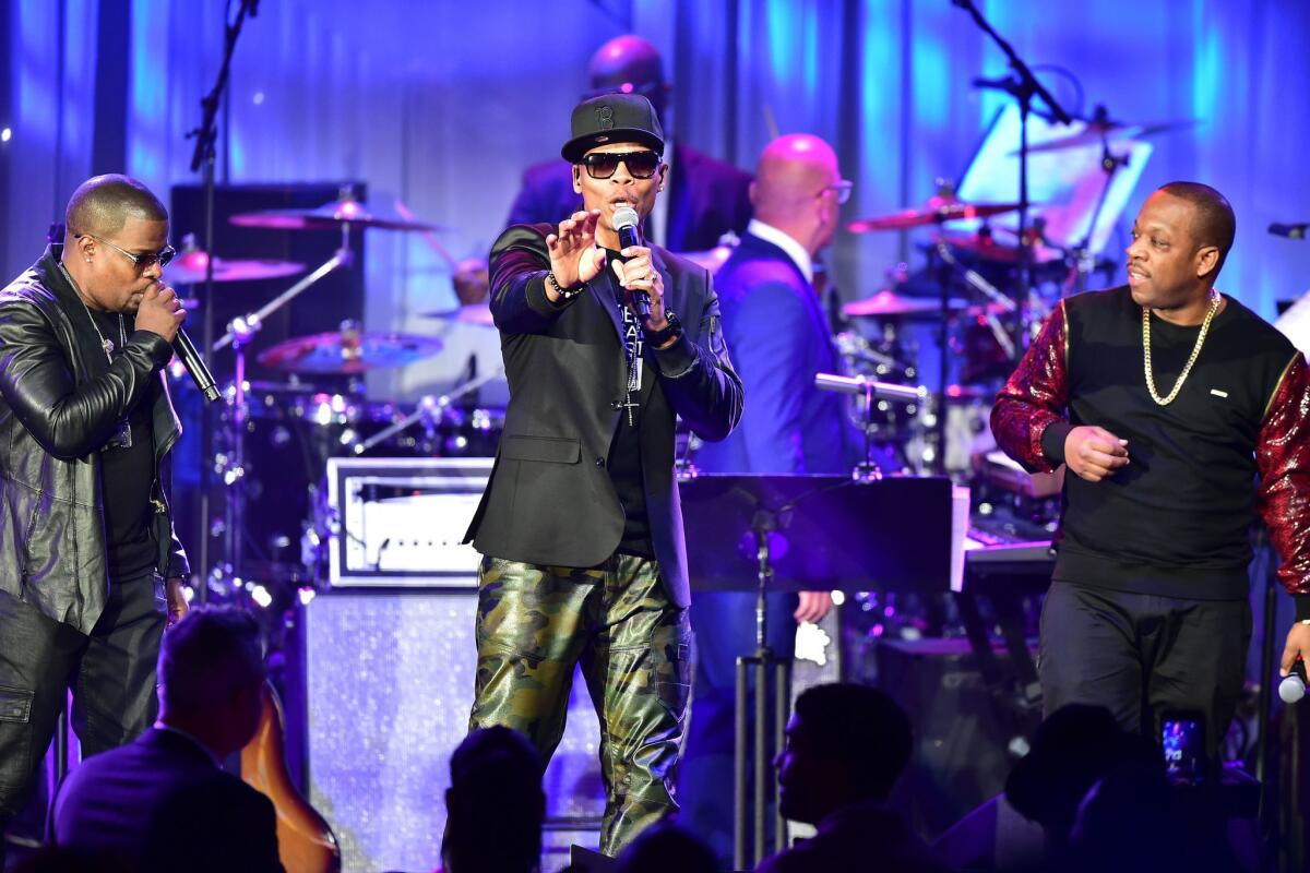 Bell Biv DeVoe. (Photo credit FREDERIC J. BROWN/AFP/Getty Images)