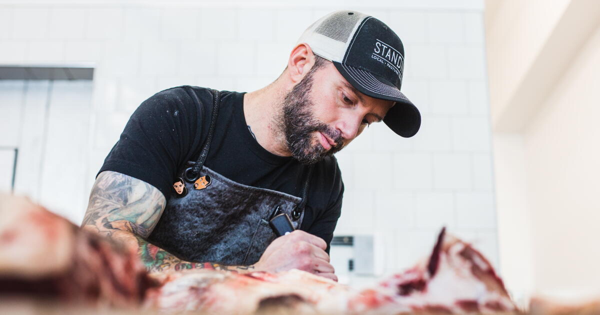 Jered Standing, owner of the ethical butcher shop Standing's, dies at the age of 44