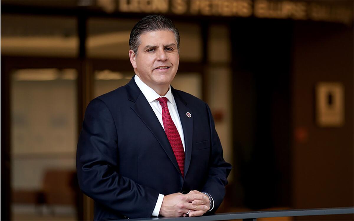 Cal State Chancellor Joseph Castro portrait photo