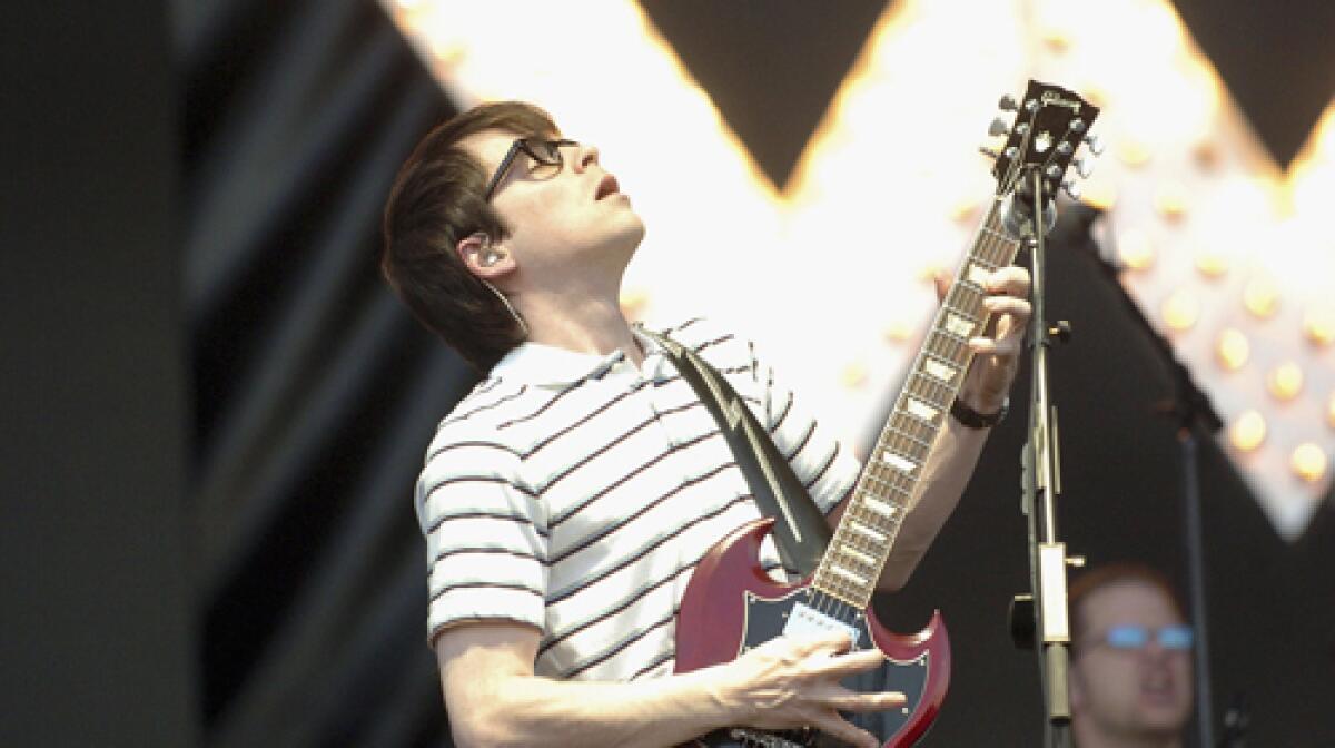 GEE, WEEZ: The second Weezer-Rubin collaboration (and the band's third self-titled album) is a rush.