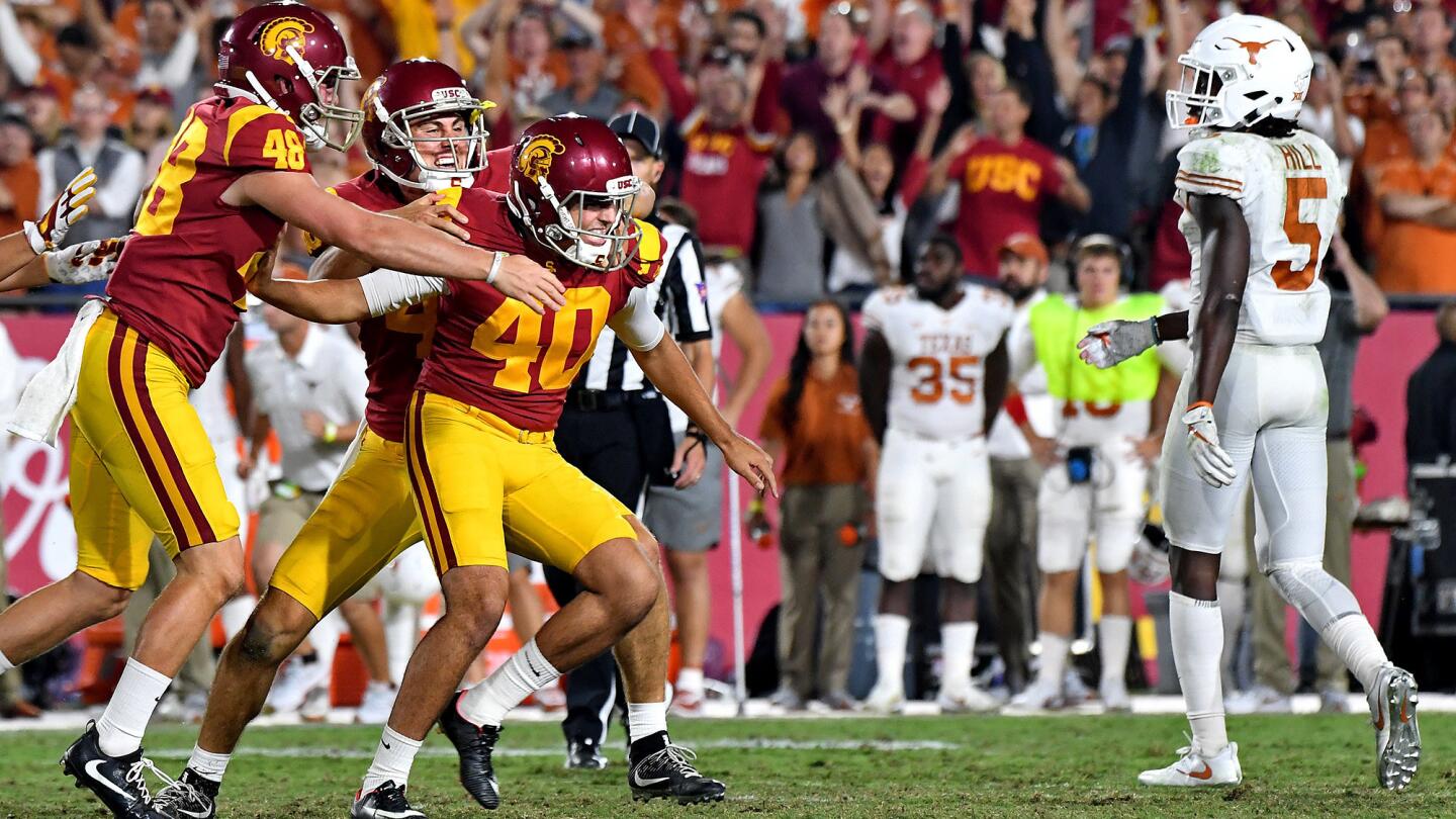 USC vs. Texas