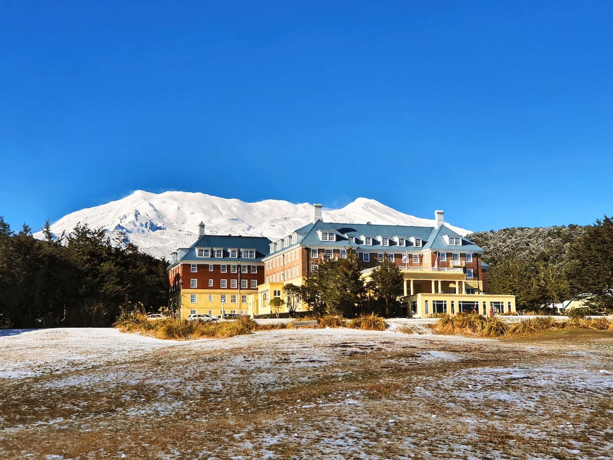 Chateau Tongariro, New Zealand: A historic hotel in New Zealand's Taupo.
