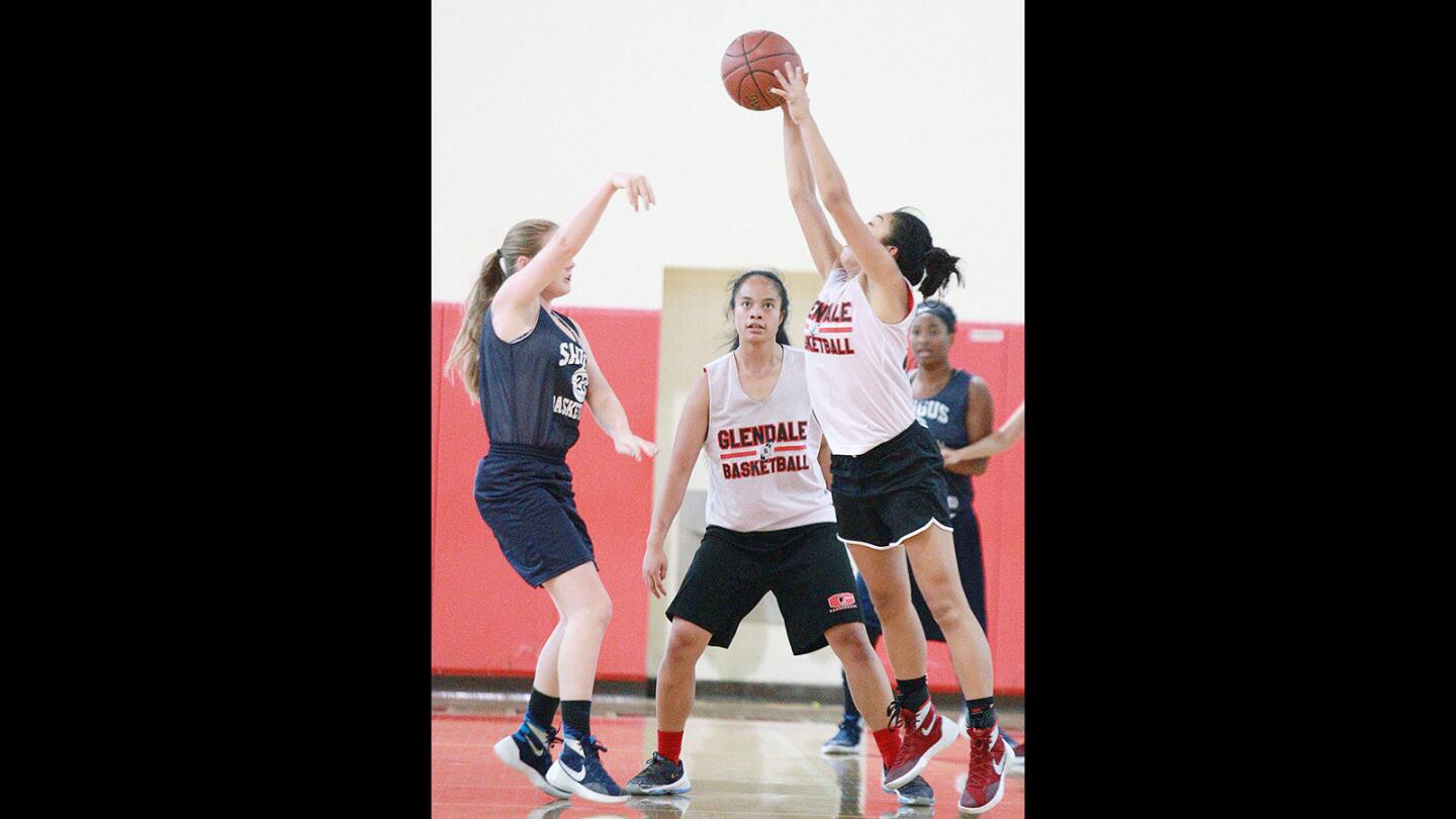 Photo Gallery: Glendale summer girls' basketball vs. Saugus