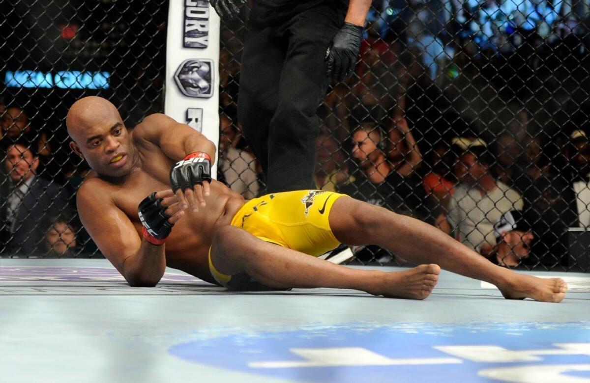 Anderson Silva isn't the top middleweight in the world any more.