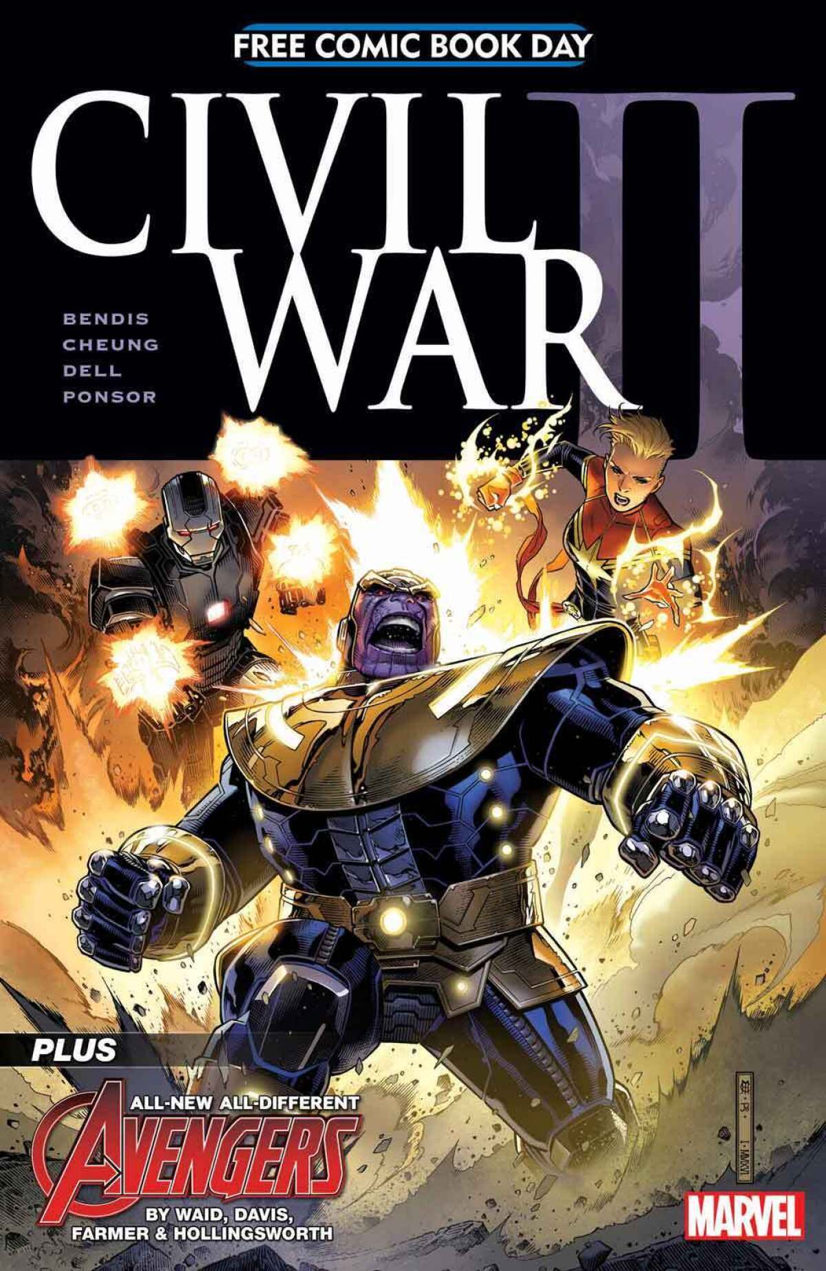 "Civil War II," Free Comic Book Day edition. (Marvel)