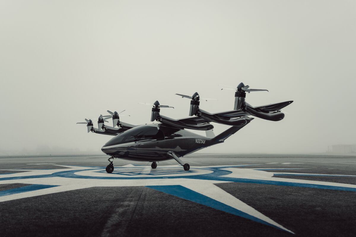 Electric air taxis