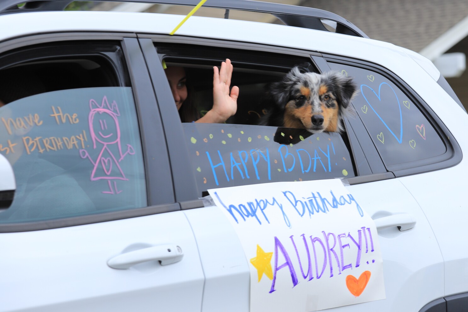 Drive By Birthdays Replacing Traditional Milestone Celebrations The San Diego Union Tribune