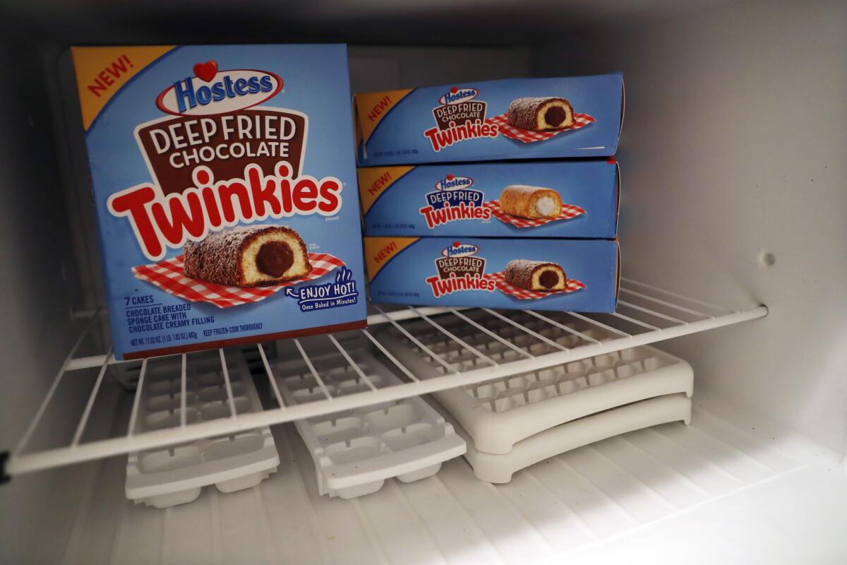 The deep-fried Twinkie is jumping from the state fair to an oven near you.