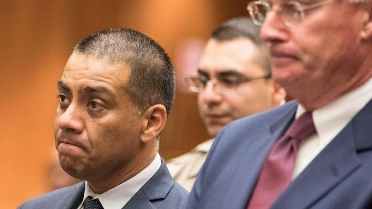 Ref Rodriguez, left, in court last month,