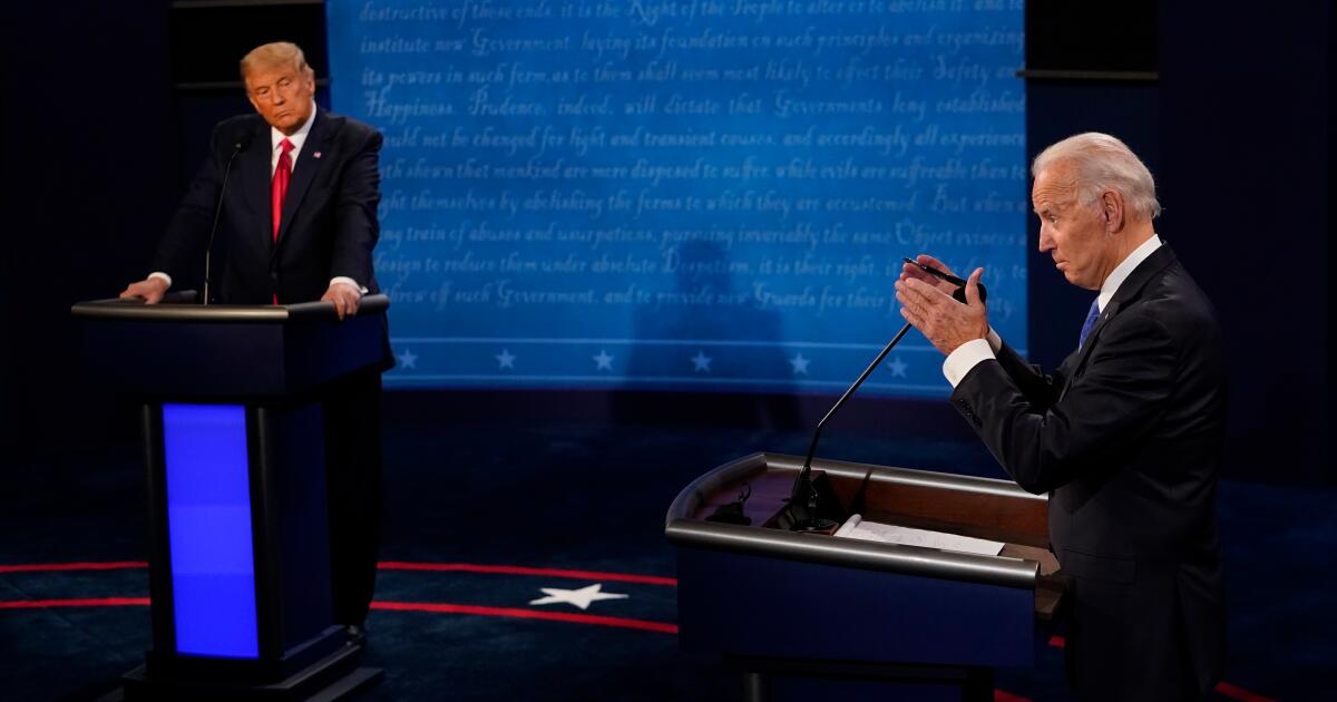 Biden and Trump eschew precedent and debate commission in match