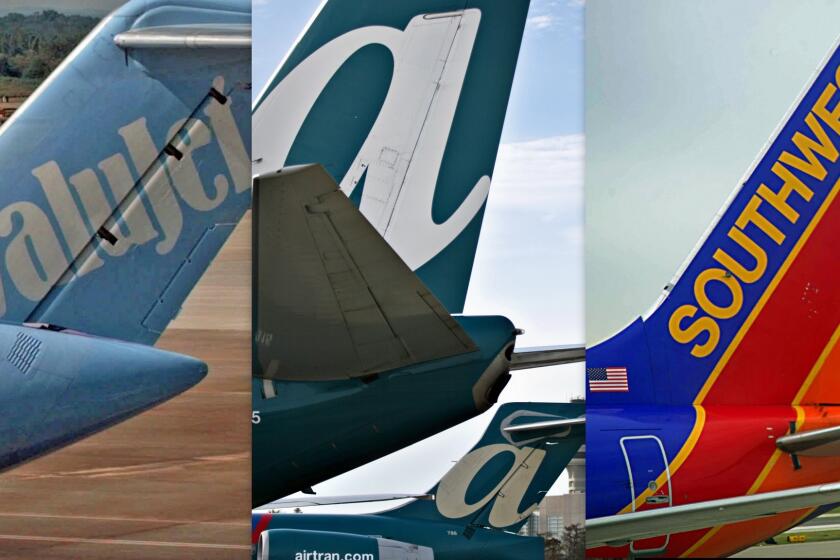 Three iterations of an airline: First, it was ValuJet, then AirTran and, in December, it will become Southwest.