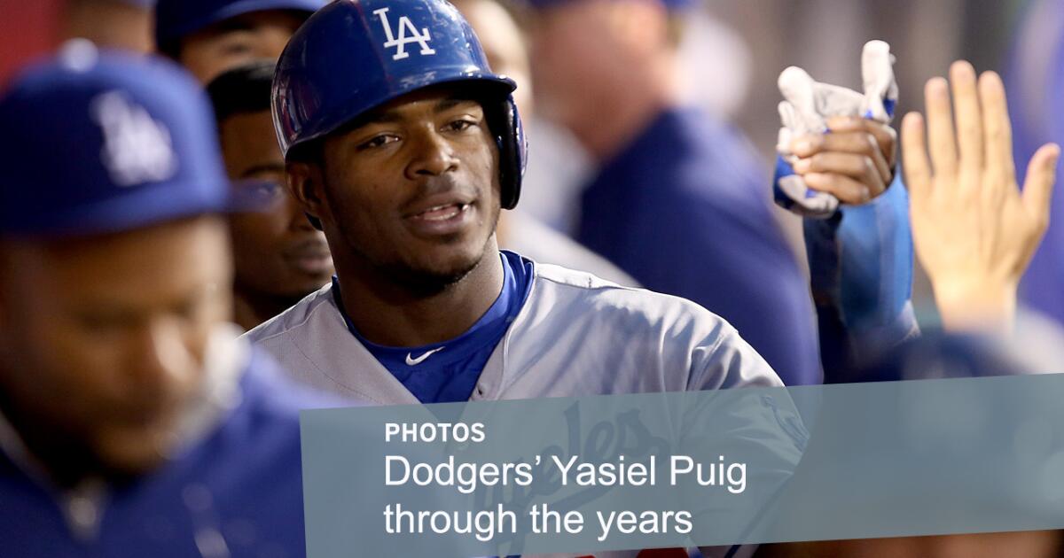 Dodgers' Puig on bench for Game 4 against Cardinals