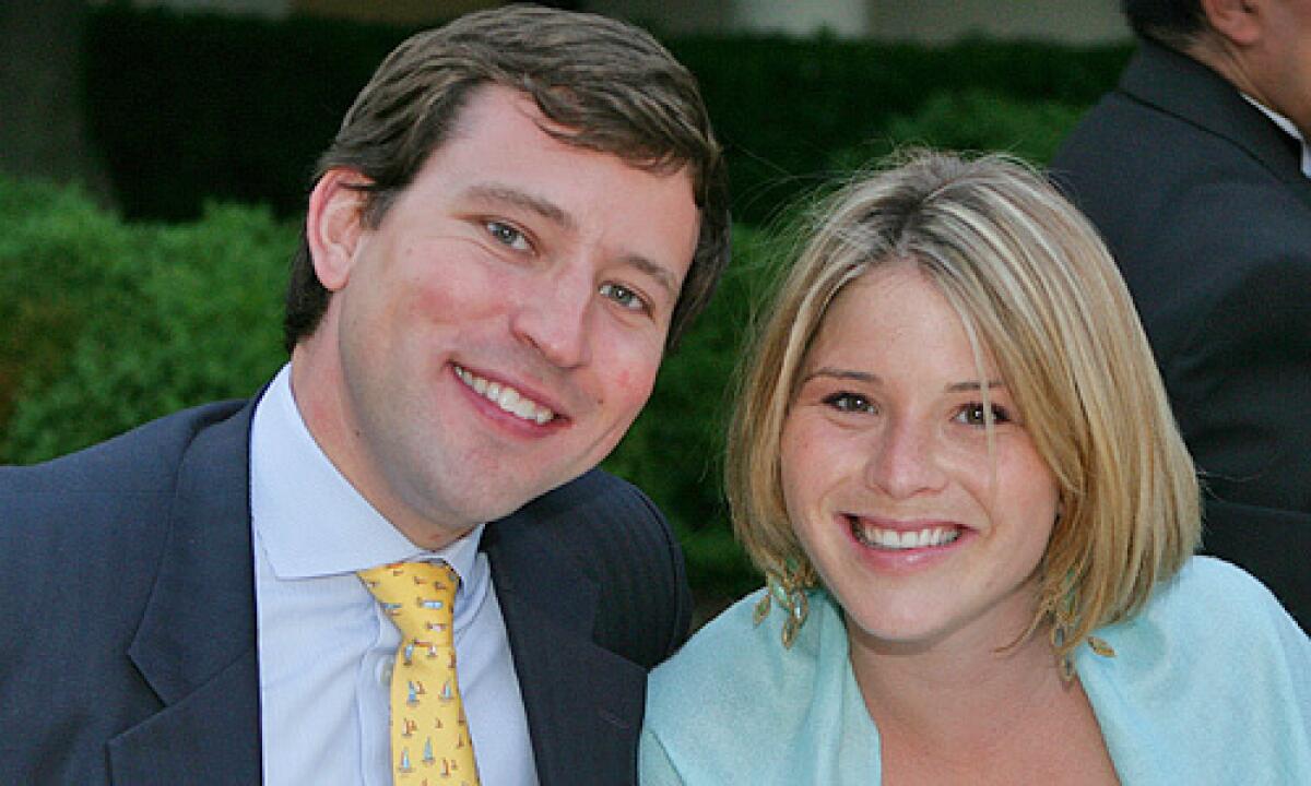 This May 2006 file photo released by The White House shows Jenna Bush with Henry Hager.