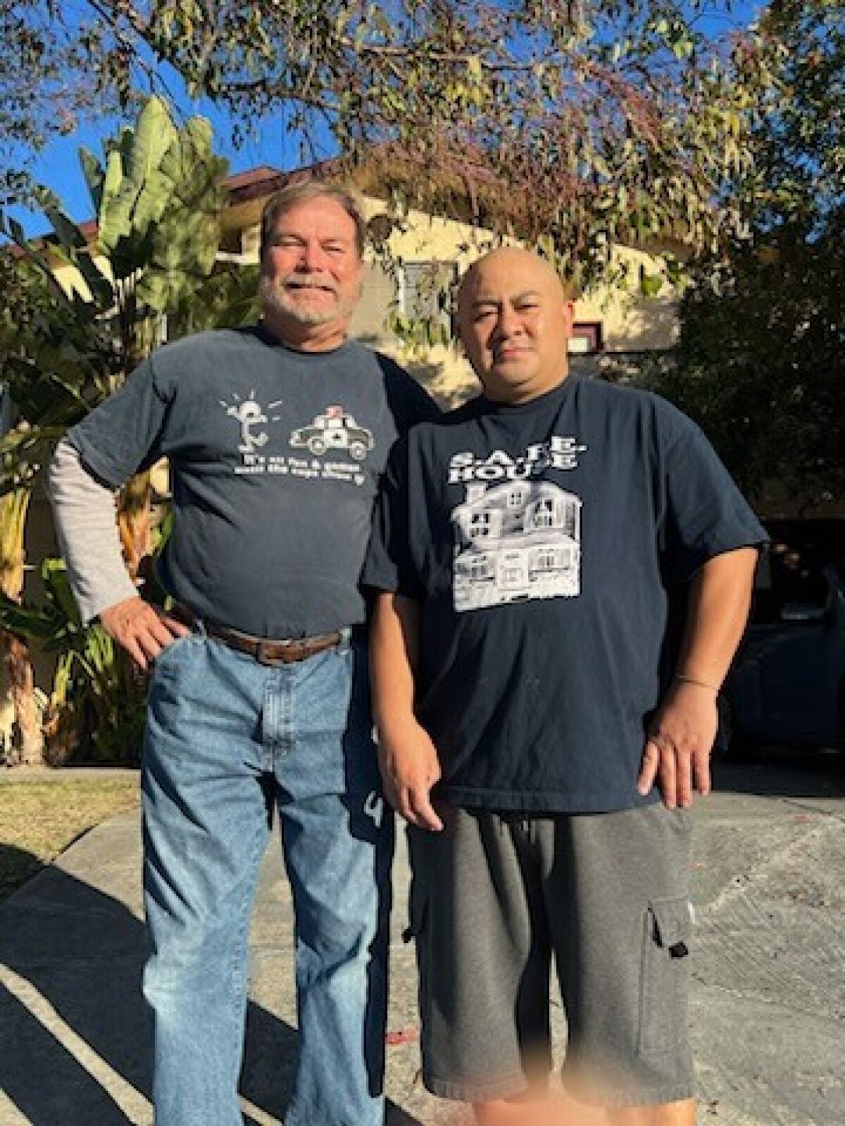 Brian Smith (left) and Marc Surprise.