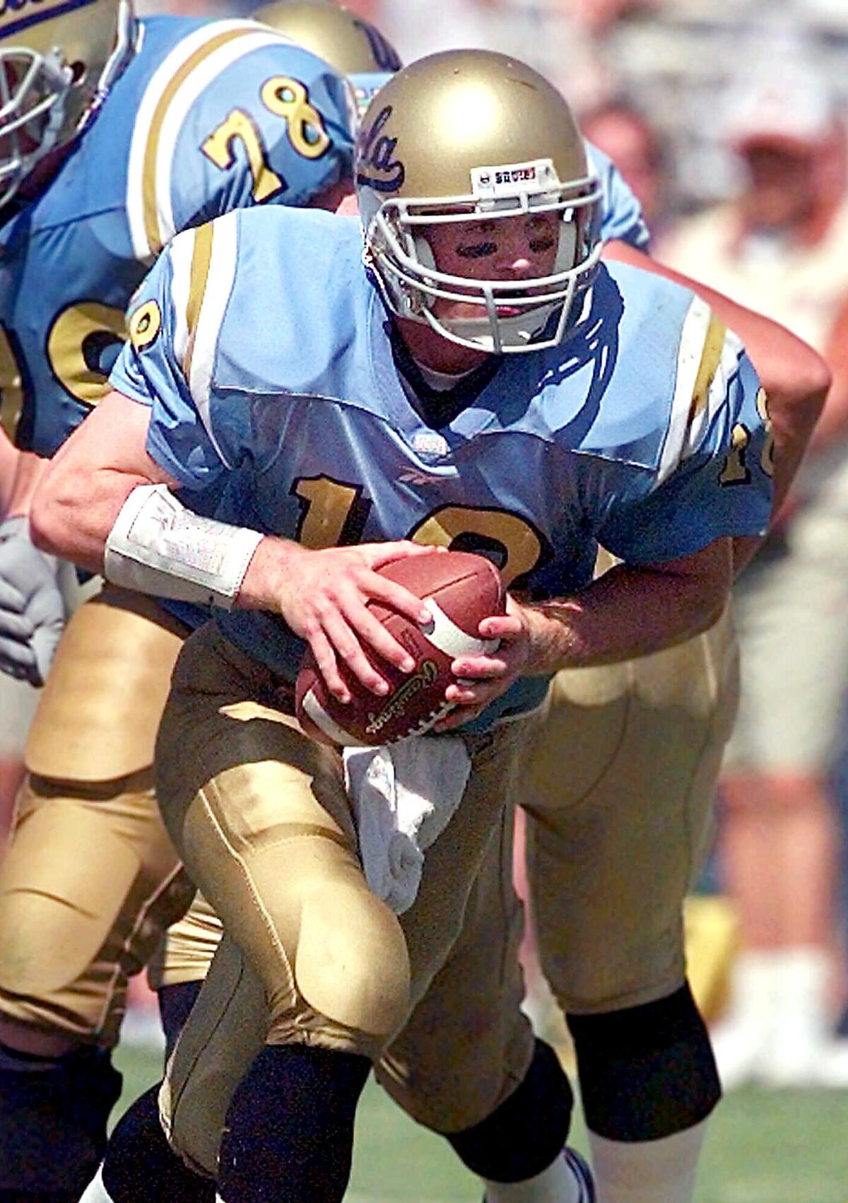 UCLA's Cade McNown led the Bruins to victory over the Trojans for the fourth time in his UCLA career in the 1998 game. He is the only UCLA quarterback to do so.