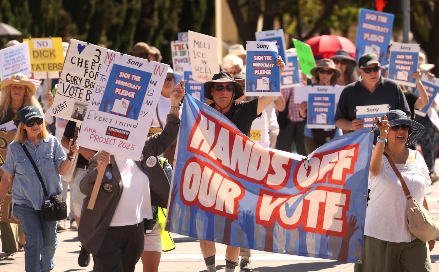 Culver City activists press studios to bolster election security ahead of midterms