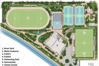 The plan from Harvard-Westlake to turn Weddington Golf & Tennis into an athletics complex.