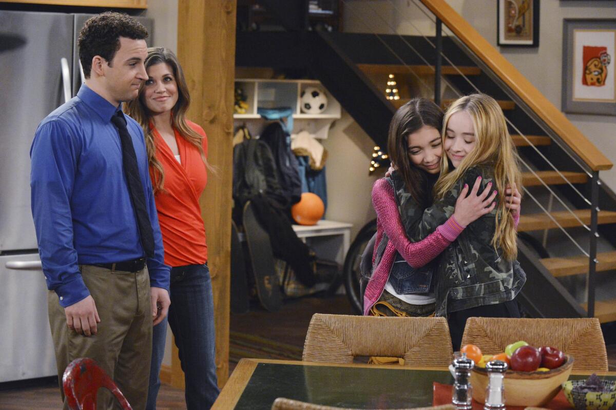 Ben Savage and Danielle Fishel are back in "Girl Meets World," also starring Rowan Blanchard and Sabrina Carpenter.