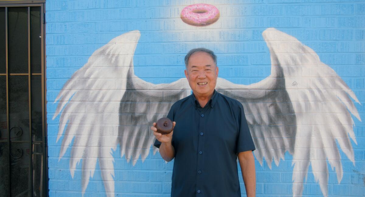 Ted Ngoy in the documentary “The Donut King.”