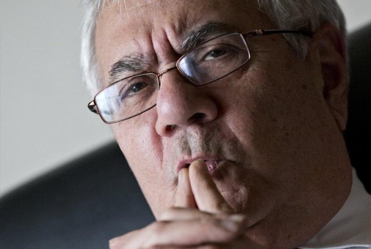 Retired Rep. Barney Frank.