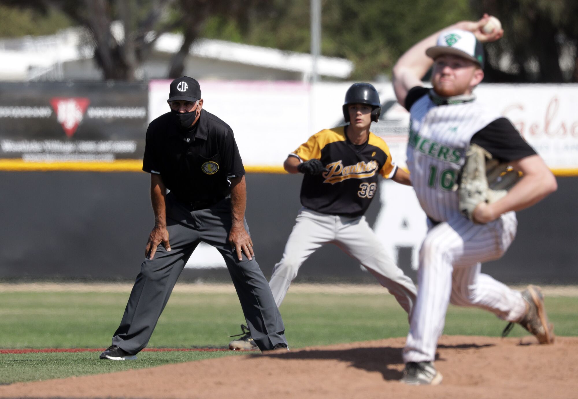 Why a high school baseball umpire? You've got a game Los