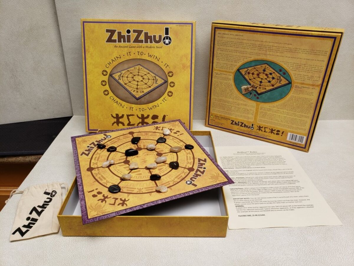 ZhiZhu, invented by a Del Mar resident, is based on an ancient game.