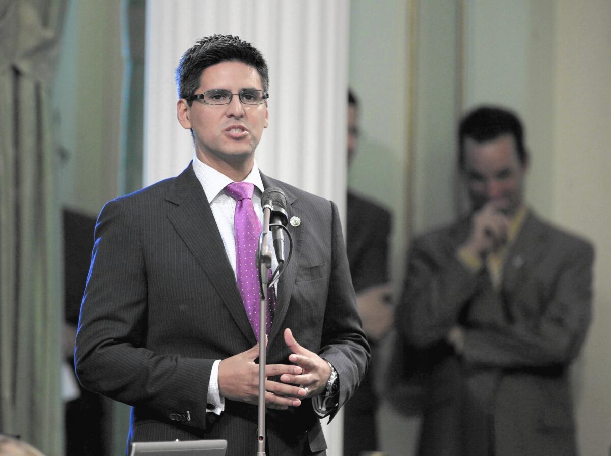 Henry Perea, D-Fresno, resigned from the Assembly to purse a lobbying job.